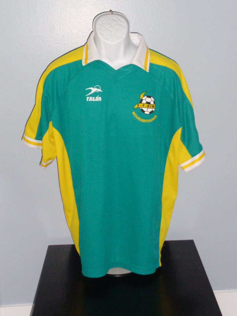 Old Mauritania football shirts and soccer jerseys