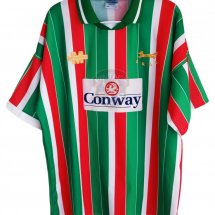 Carlisle United Home football shirt 1993 - 1995 sponsored by Conway