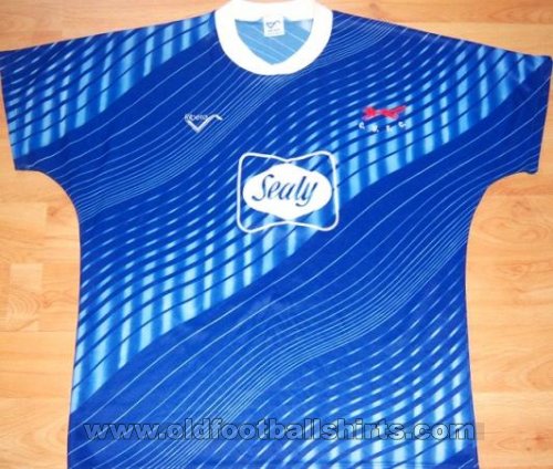 Carlisle United Home football shirt 1990 - 1991