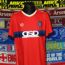 Carlisle United Home football shirt 2016 - 2017 sponsored by DSD Construction