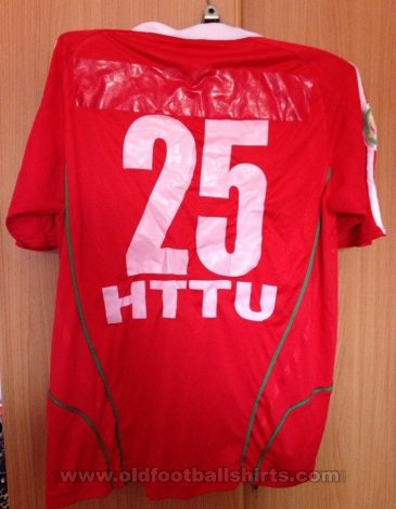 FC HTTU Ashgabat  Home football shirt 2009 - 2010