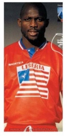 Liberia Unknown shirt type (unknown year)