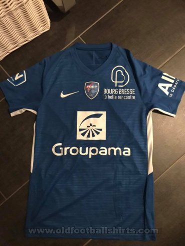 Bourg-Péronnas Home φανέλα ποδόσφαιρου 2018 - 2019
