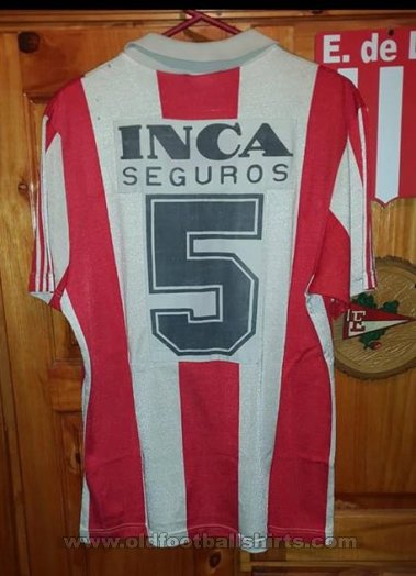 Estudiantes Home φανέλα ποδόσφαιρου 1992 - 1993