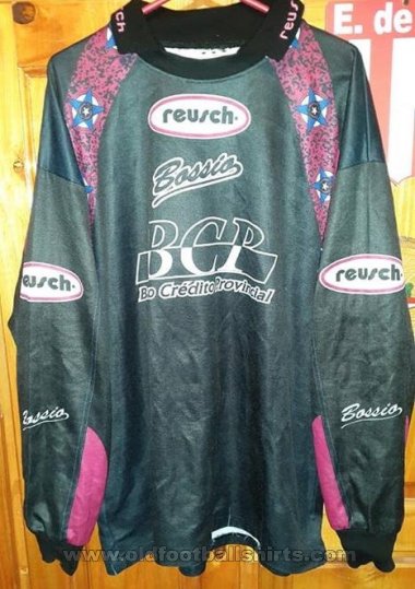 Estudiantes Goleiro camisa de futebol 1995