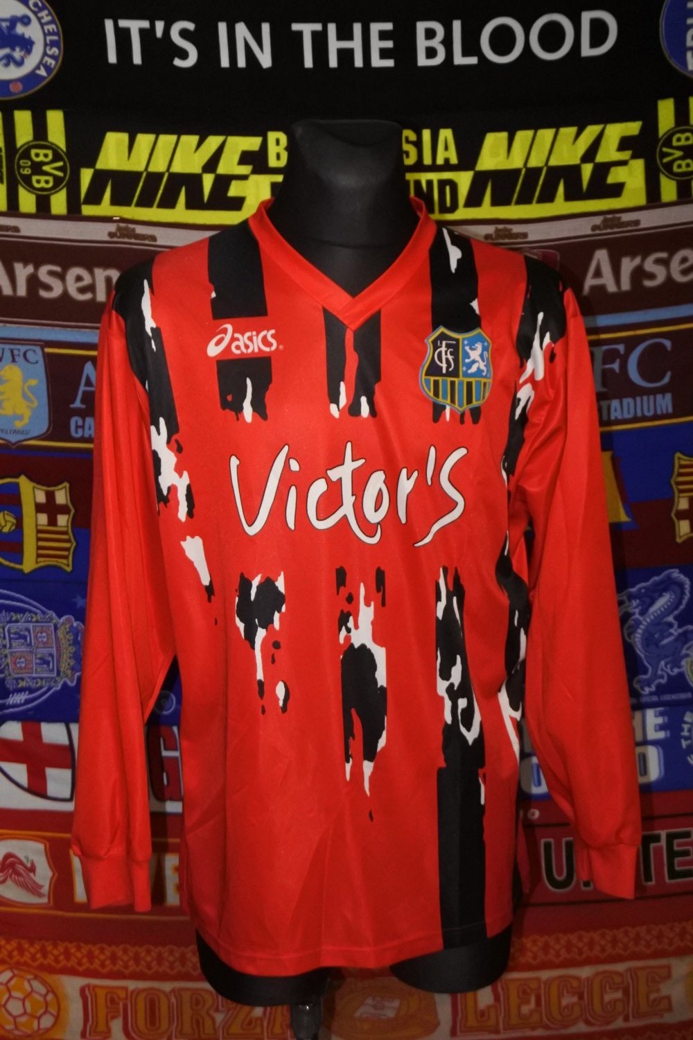 3.5/5 1.FC Saarbrücken adults size XL 1994 football shirt jersey soccer | UK