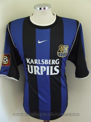 1. FC Saarbrücken Home football shirt 2001 - 2002