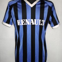 1. FC Saarbrücken Home football shirt 1989 sponsored by Renault