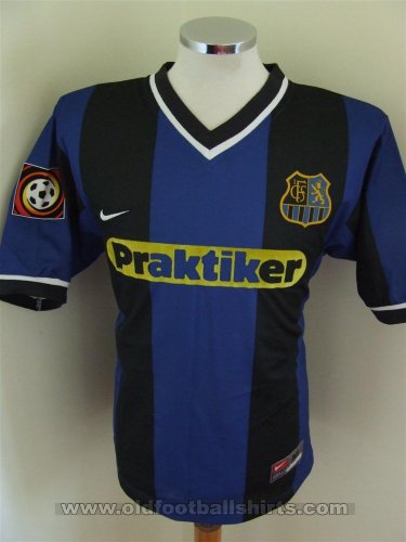 1. FC Saarbrücken Home fotbollströja 2000 - 2001