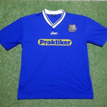 1. FC Saarbrücken Home football shirt 1999 - 2000 sponsored by Praktiker