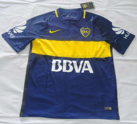 Me gusta Abrumador Laboratorio Boca Juniors Home Camiseta de Fútbol 2016 - 2017.