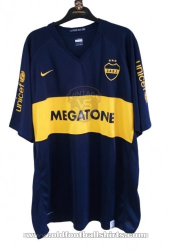 Boca Juniors Cup Shirt football shirt 2007