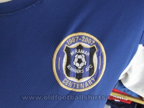 Miramar Rangers AFC Home football shirt 2007