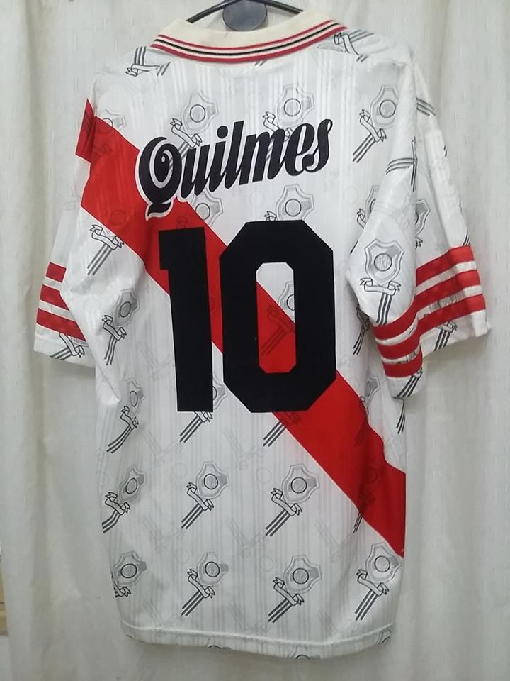 River Plate 1996-97 Home Retro Jersey – Long Sleeve, New