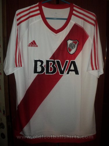 River Plate Home φανέλα ποδόσφαιρου 2015 - 2016