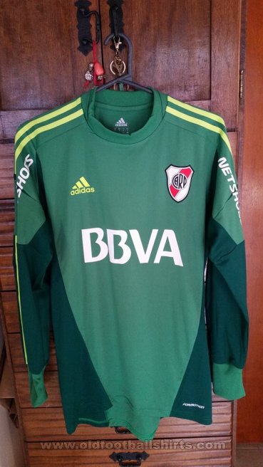 River Plate Τερματοφύλακας φανέλα ποδόσφαιρου 2014 - 2015
