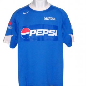 Lautoka F.C. Home football shirt 2005 sponsored by Pepsi