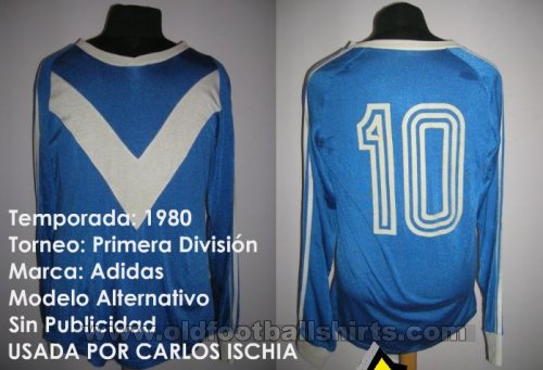 Velez Sarsfield Away football shirt 1980 - ?