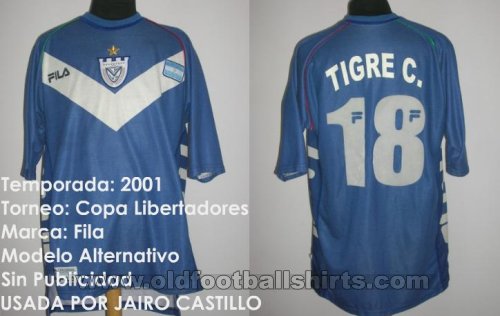 Velez Sarsfield Away football shirt 2001 - ?