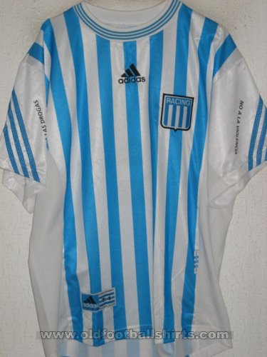 Racing Club Home football shirt 1998 - 1999