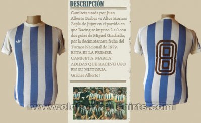 Racing Club Home football shirt 1979