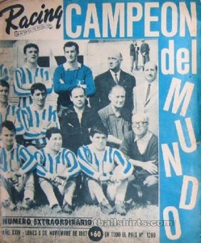 Racing Club Home football shirt 1967 - 1968