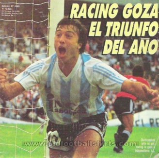 Racing Club Home football shirt 1989 - 1990