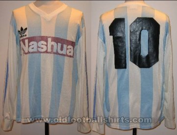 Racing Club Home Camiseta de Fútbol 1988 - 1989