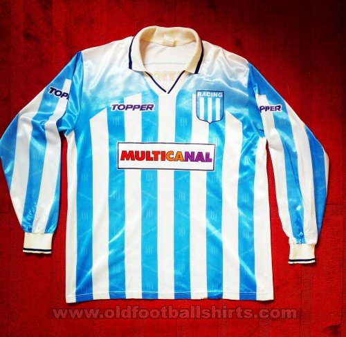 Racing Club Home football shirt 1996 - 1997