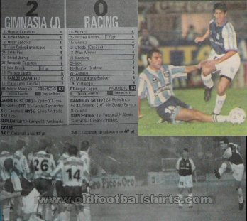 Racing Club Away football shirt 1998