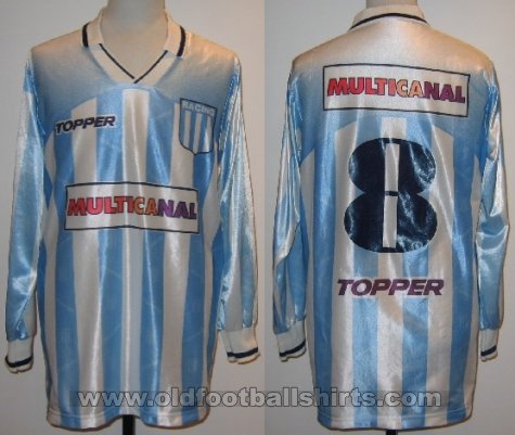 Racing Club Home football shirt 1996 - 1997
