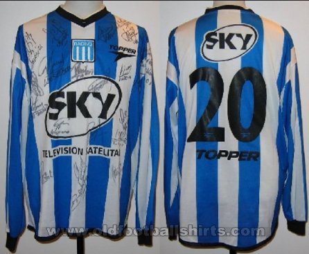 Racing Club Home football shirt 2001 - 2002