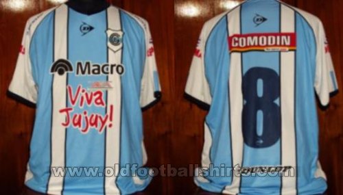Gimnasia y Esgrima (J) Home football shirt 2008 - 2009