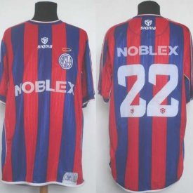 San Lorenzo Home football shirt 2001 sponsored by Noblex
