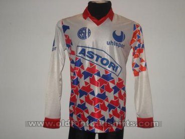 San Lorenzo Visitante Camiseta de Fútbol 1990