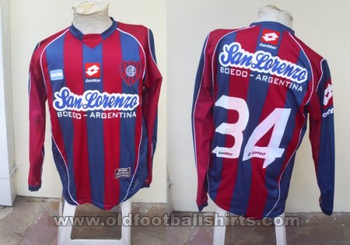 San Lorenzo Home baju bolasepak 2005