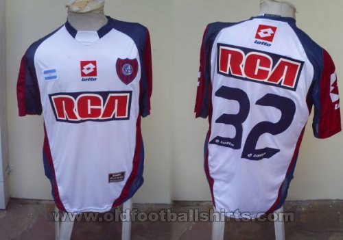 San Lorenzo Away baju bolasepak 2005