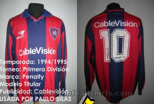 San Lorenzo Home football shirt 1994 - 1995