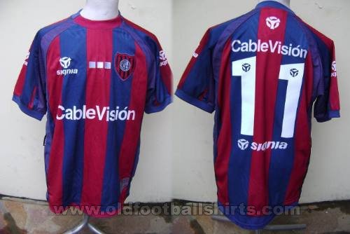 San Lorenzo Home maglia di calcio 2003