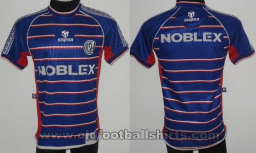 San Lorenzo Terceira camisa de futebol 2001