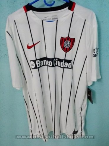 San Lorenzo Visitante Camiseta de Fútbol 2015