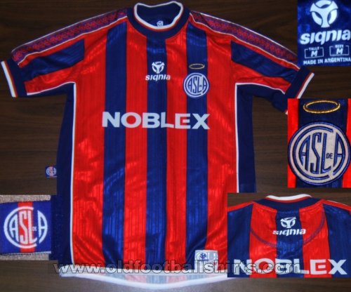 San Lorenzo Home Camiseta de Fútbol 2001