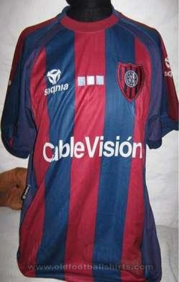 San Lorenzo Home maglia di calcio 2003