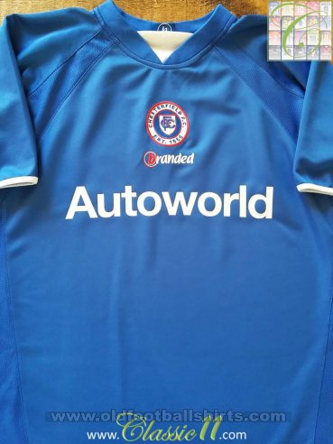 Chesterfield Home football shirt 2004 - 2005