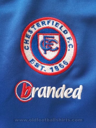 Chesterfield Home football shirt 2004 - 2005