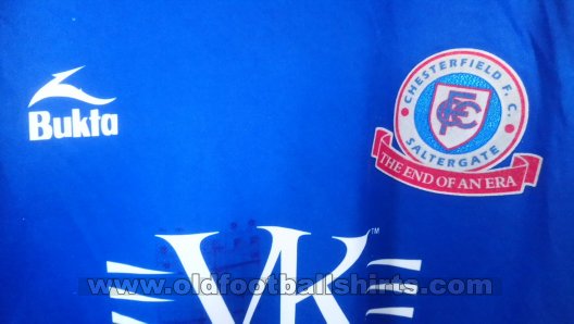 Chesterfield Home football shirt 2009 - 2010
