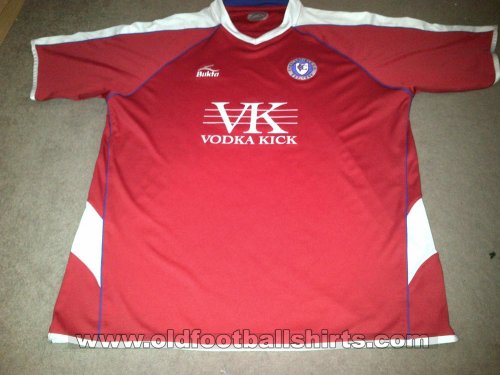 Chesterfield Away football shirt 2008 - 2010