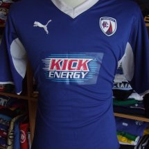 Chesterfield Home football shirt 2012 - 2013 sponsored by Kick Energy