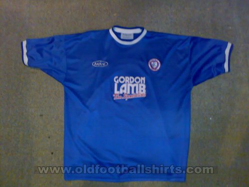 Chesterfield Home football shirt 2000 - 2001