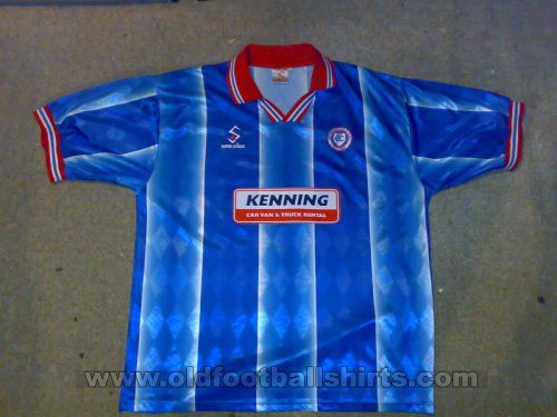 Chesterfield Home football shirt 1998 - 2000